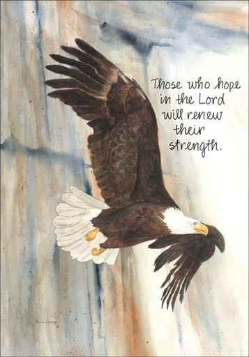 [SG206C] Eagle Sympathy Card-SG206C