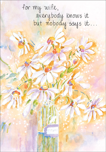 [M4650] For my Wife Mother's Day Card-M4650