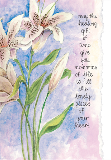 [S4244C] Gift of Time Sympathy Card-S4244C