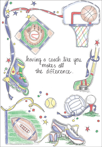 [TH302] Thank You Coach Card-TH302