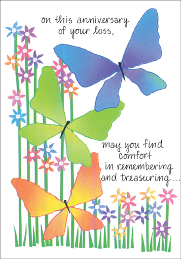 [B102H] Anniversary of Loss Card-B102H