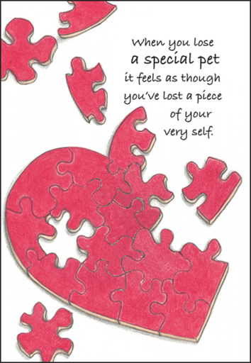 [PE413] Special Pet Loss of Pet Card-PE413