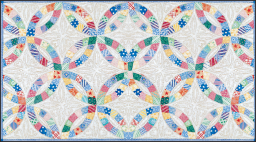 [RPP157] Quilt-Double Wedding Rings Quilt Planner-RPP157