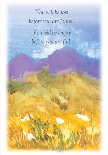 [S9216] A place of peace support card-S9216