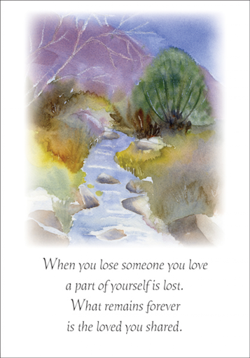 [S9221] When you lose someone (sympathy)-S9221