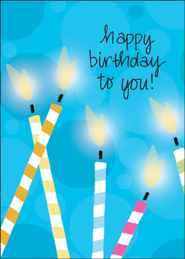 [JEN07] Sparkling Candles Gift Card