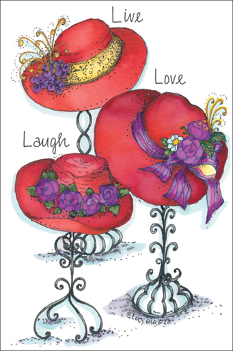 [MAG105] Live, Love, Laugh Magnet
