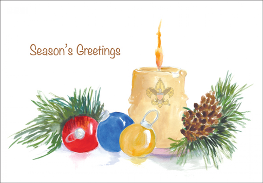 [C4761] Boy Scout Season's Greeting Holiday Cards-C4761