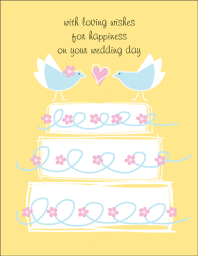 [W51] Loving Wishes Wedding Card-W51