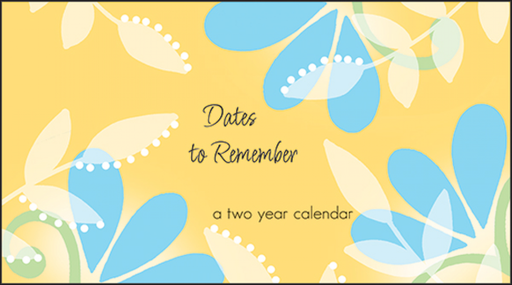 [JPP175] Floral Pocket Planner-JPP175