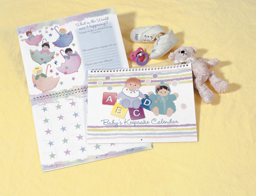 [CAL-BABY] Keepsake Baby's First Year Calendar-CAL-BABY