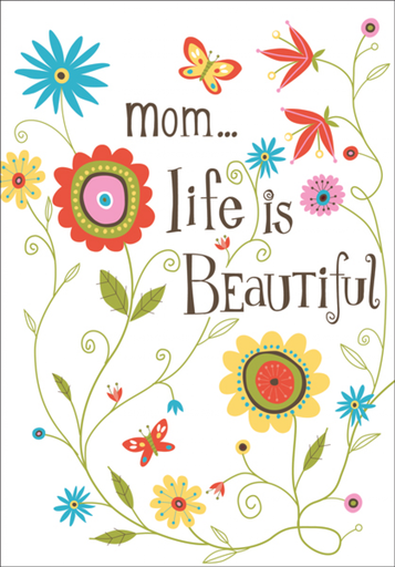 [B9195] Mom Birthday Card-B9195