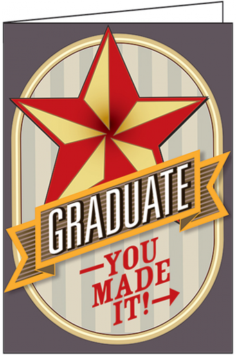 [G9495] You Made It Graduation Card