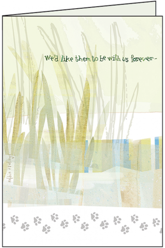 [PU406] Pet Sympathy Card-PU406