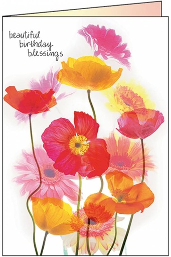 [BU145] Beautiful Birthday Blessings Birthday Card