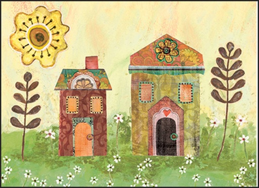 [WBL07] Sunrise Neighborhood Note Card-WBL07