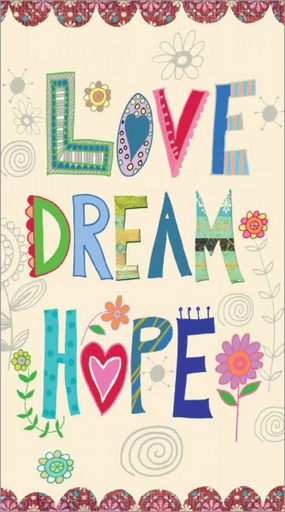 [NPP236] Love, Dream, Hope Pocket Planner-NPP236