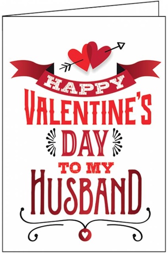 [V9895] Valentine to My Husband-V9895
