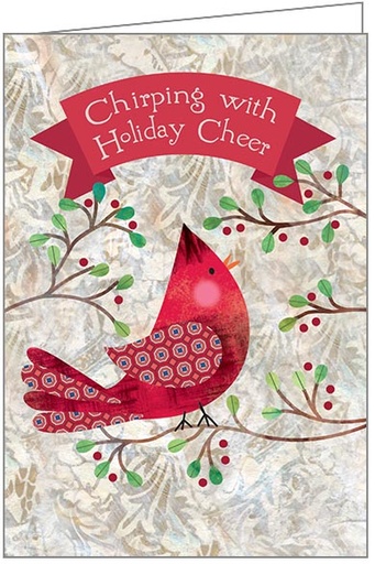 [C9704] Red Cardinal Christmas, Box of Cards