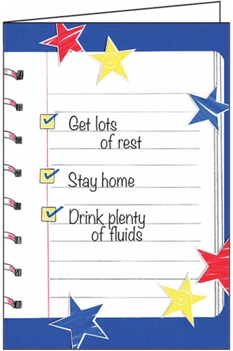 [GWH513] Lots of Rest Get Well Card-GWH513