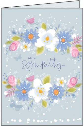 [SU221] With Sympathy Greeting Card-SU221