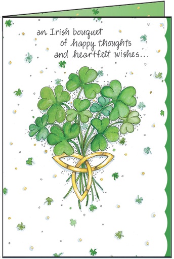 [SP2854] Elegant St. Patrick's Day card-SP2854