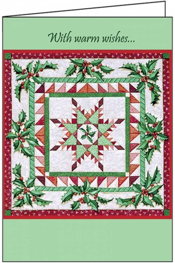 [CB704] Quilt Christmas, Box of Cards