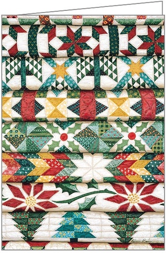 [CB702] 5x7 Stacked Christmas Quilts-CB702
