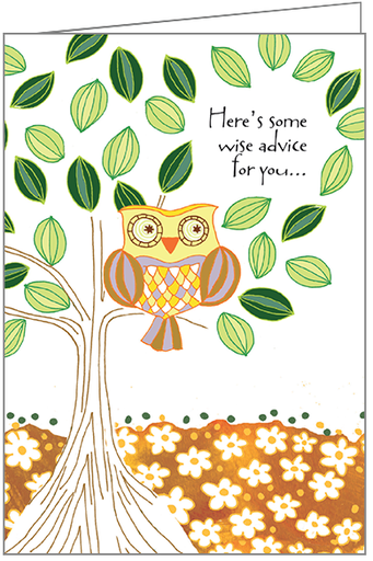 [GW9506] Owls Get Well Greeting Card-GW9506