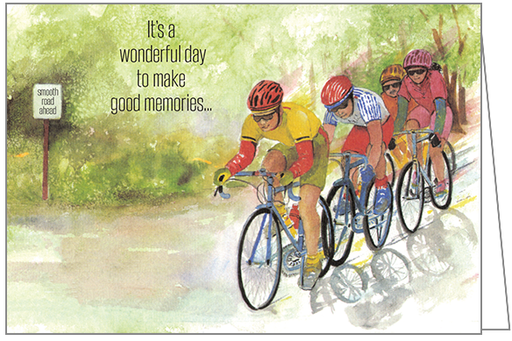 [B4169] Bike Birthday Card
