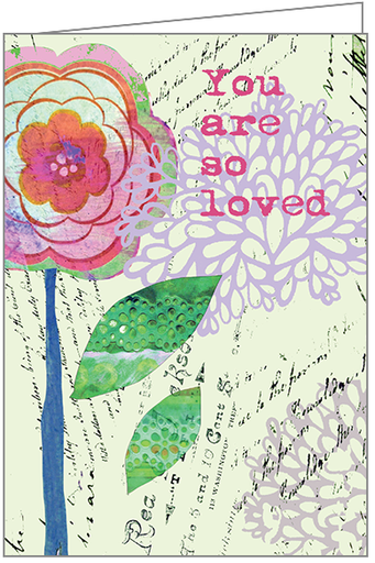 [BN111] You are Loved Floral