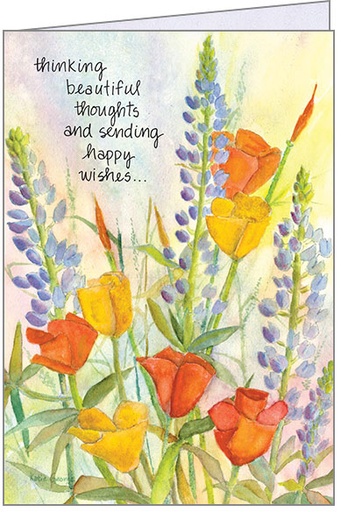 [BG122] Happy Wishes Birthday Card