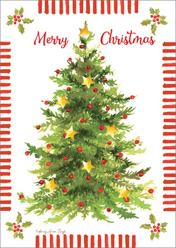 [C3704] 5x7-Christmas-Tree-C3704