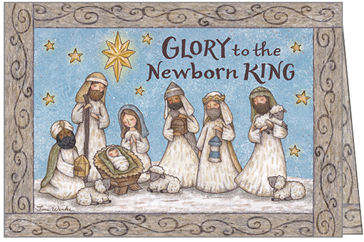 [CU726] Nativity Christmas, Box of Cards