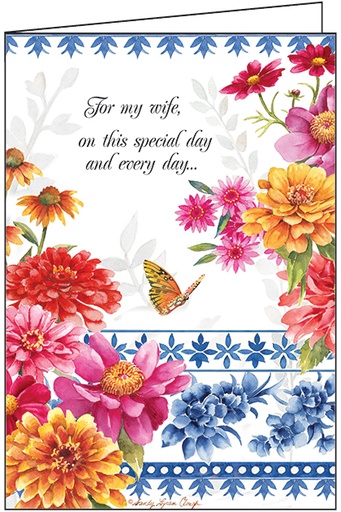 [B3109] Wife Birthday Card