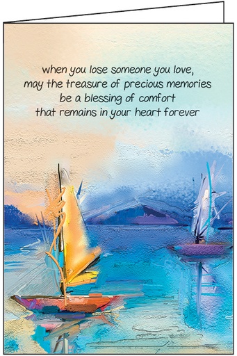 [S222] Blessing of Comfort Sympathy Card