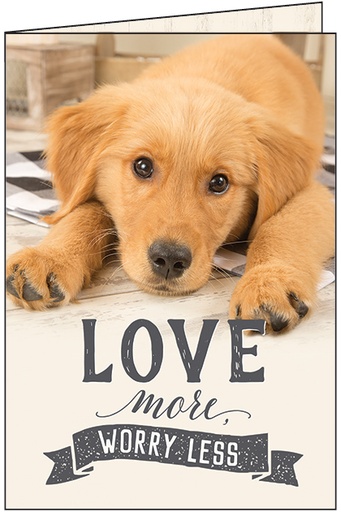 [GU450] Puppy Friendship Card