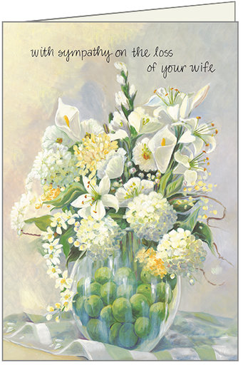 [S4258] Sympathy for Loss of Wife