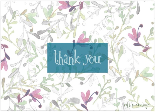 [RBL12] 3.5 x 5 Delicate Floral Notes