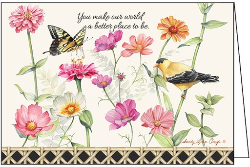 [F3407] F3407 - Positively Positive Friendship Card¬†¬†