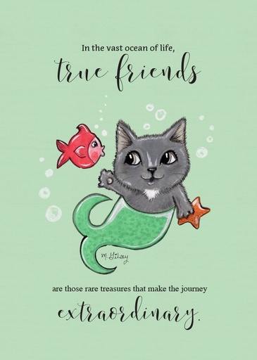 [F7401] F7401 - Rare Treasure Friendship Card¬†¬†