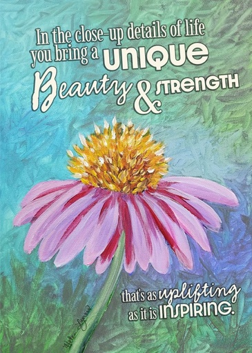 [FA402] FA402 - Unique Beauty a Strength Friendship Card¬†