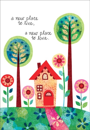 [H5410] H5410 - New Home Congratulations Card