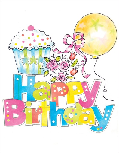 [B08] B08 - Value Birthday Cards