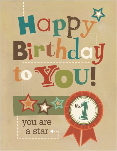 [B13] B13 - Value Birthday Cards
