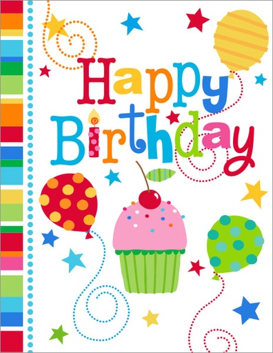 [BU10] BU10 - Value Birthday Cards
