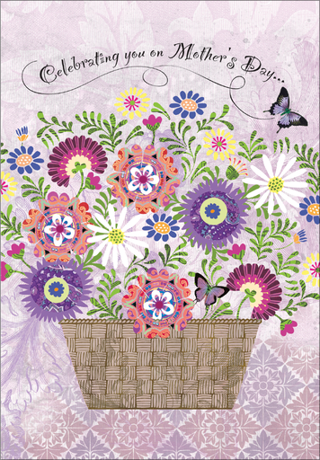 [M9643] M9643 - Mother's Day -Celebrating You Card
