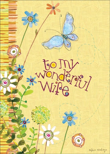 [BR134] BR134 - Birthday Card for Wife