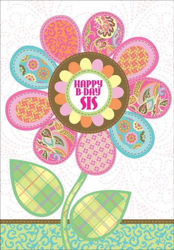 [B9189] B9189 - Birthday to Sister