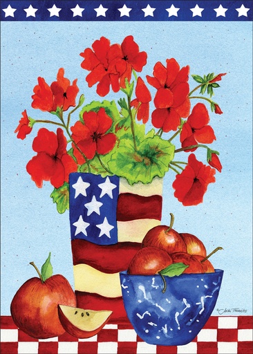 [FJ404] FJ404 - Patriotic Blank Inside Card